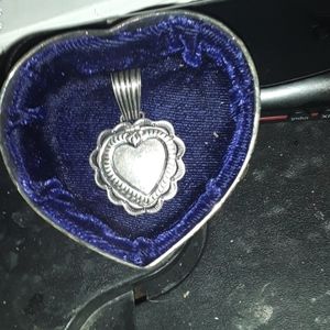 Sterling silver heart locket